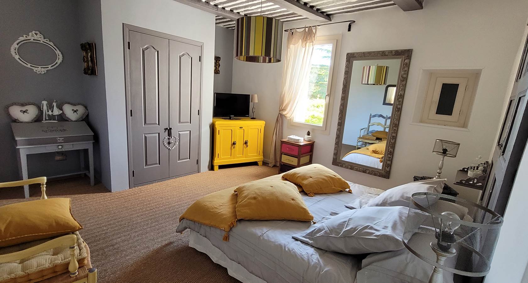 Vue d'ensemble chambre