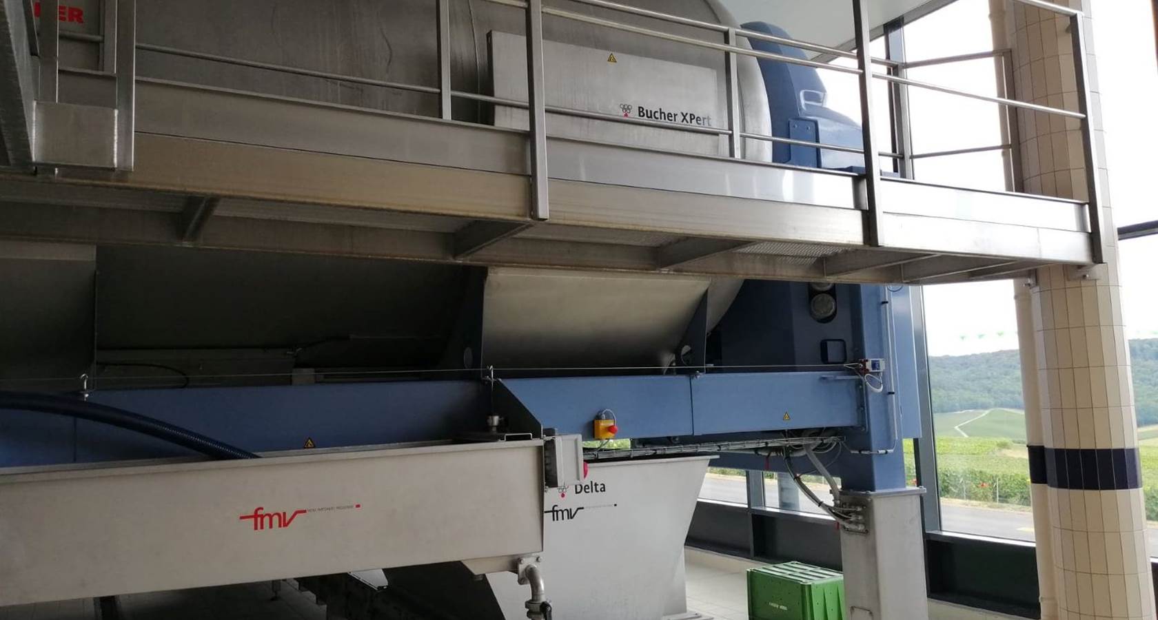 pressoirs pneumatiques au champagne Franc¸ois-Principe ARNOULT Fleury La Rivie`re