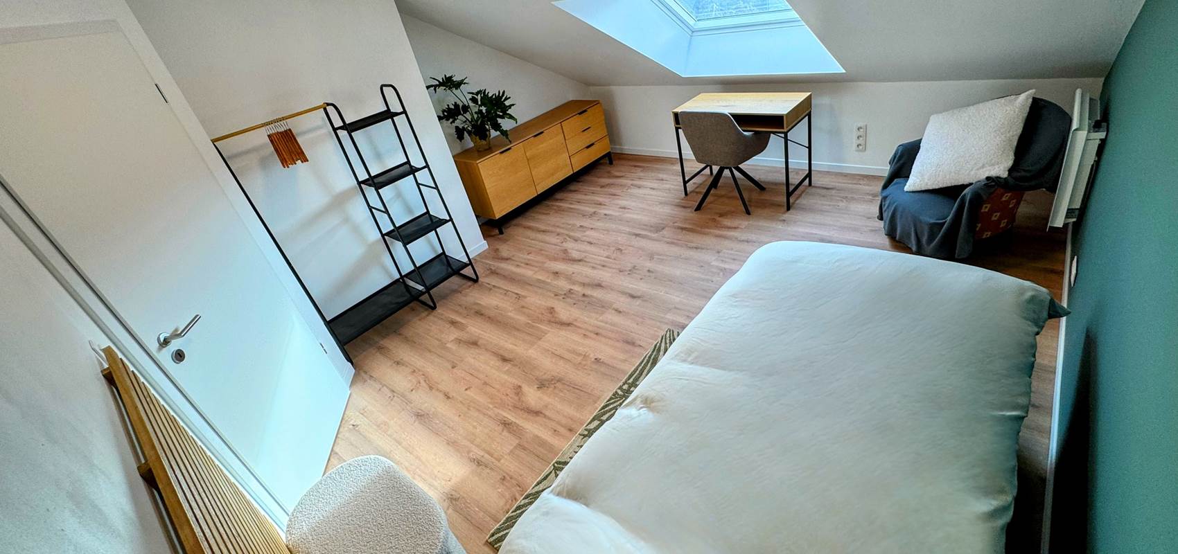 Chambre 3, lit 90x200