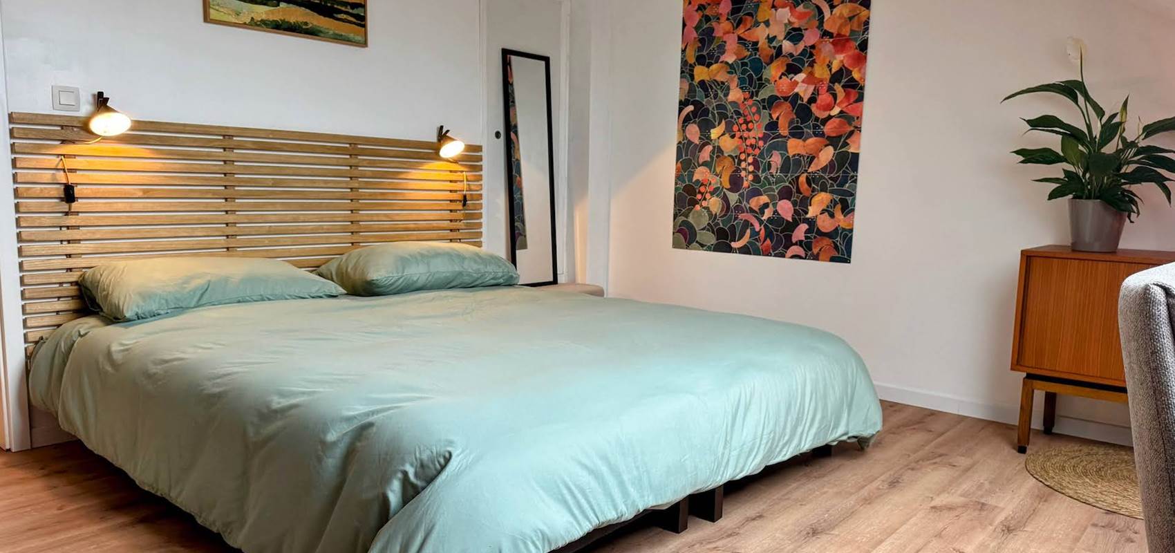 Chambre 2, lit 180x200