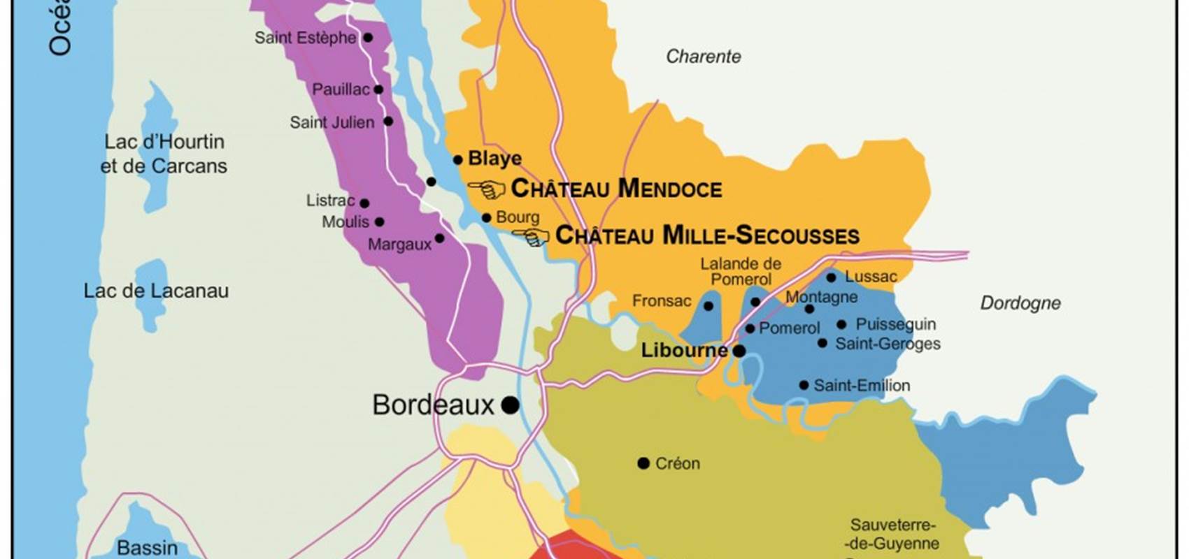 vignoble bordelais - locaplage