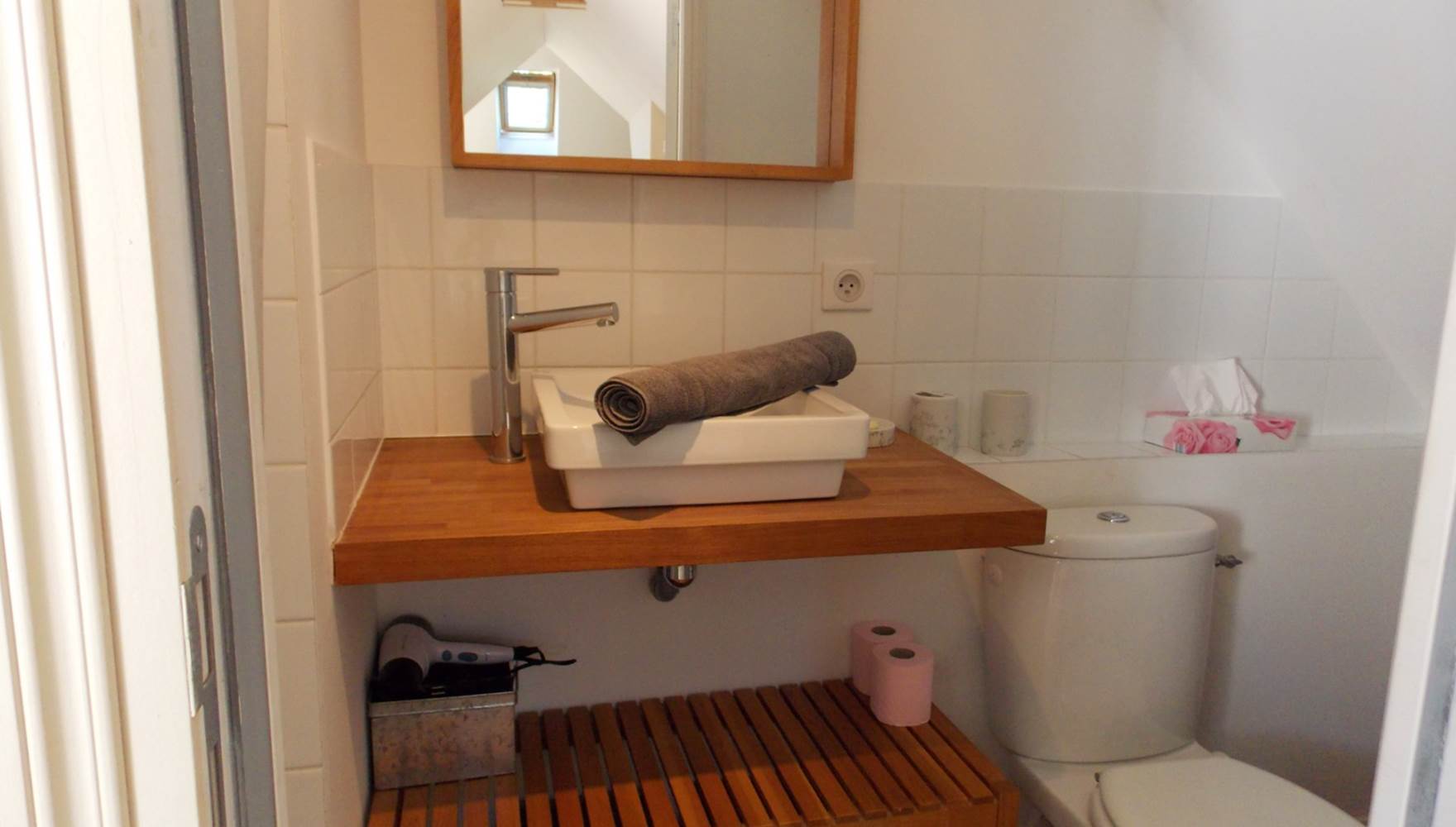 Domaine du Gué du Roi Chambre d'Hôtes Vitrail Salle d'Eau