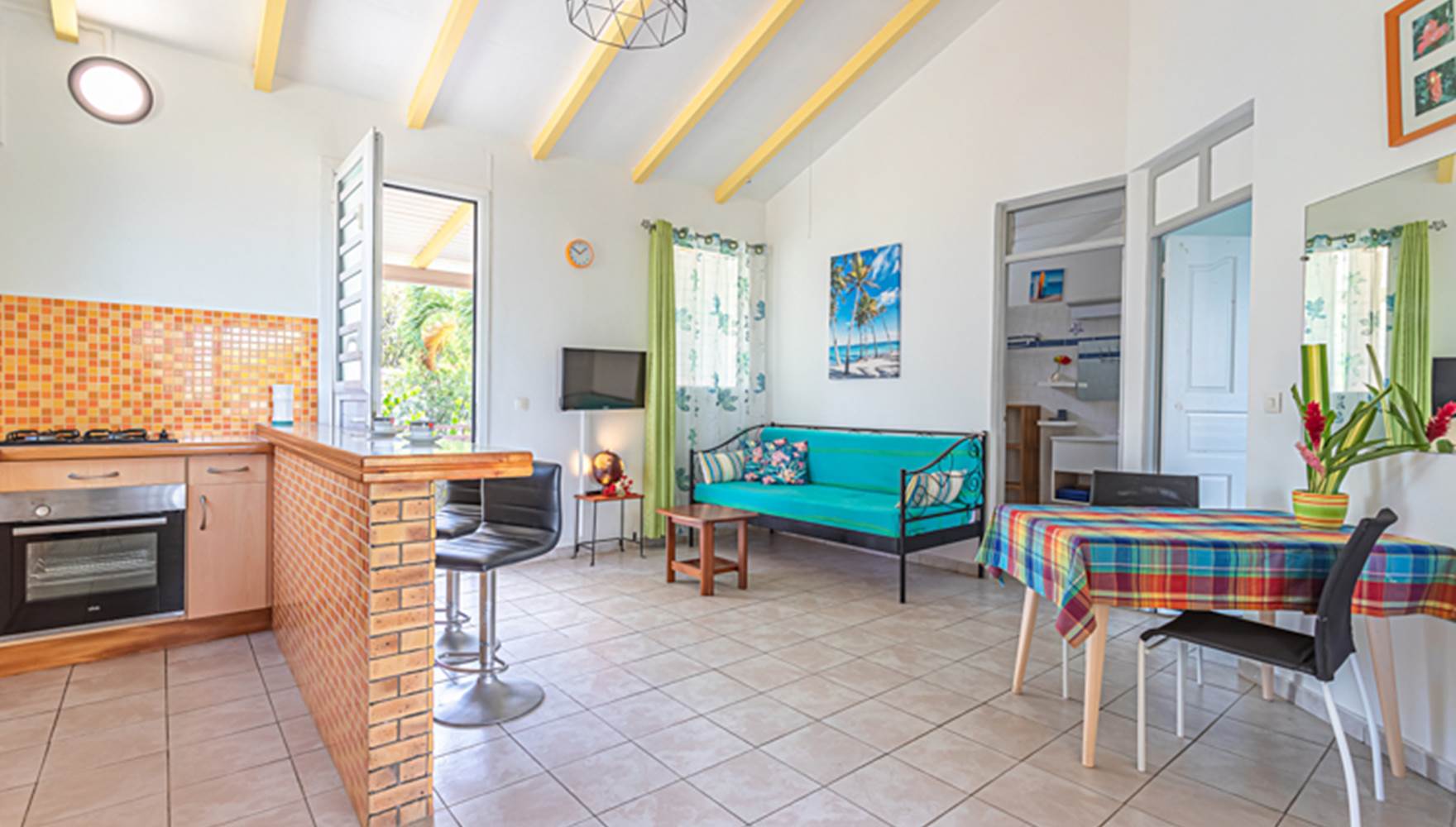 Gîte Alamanda Deshaies Guadeloupe