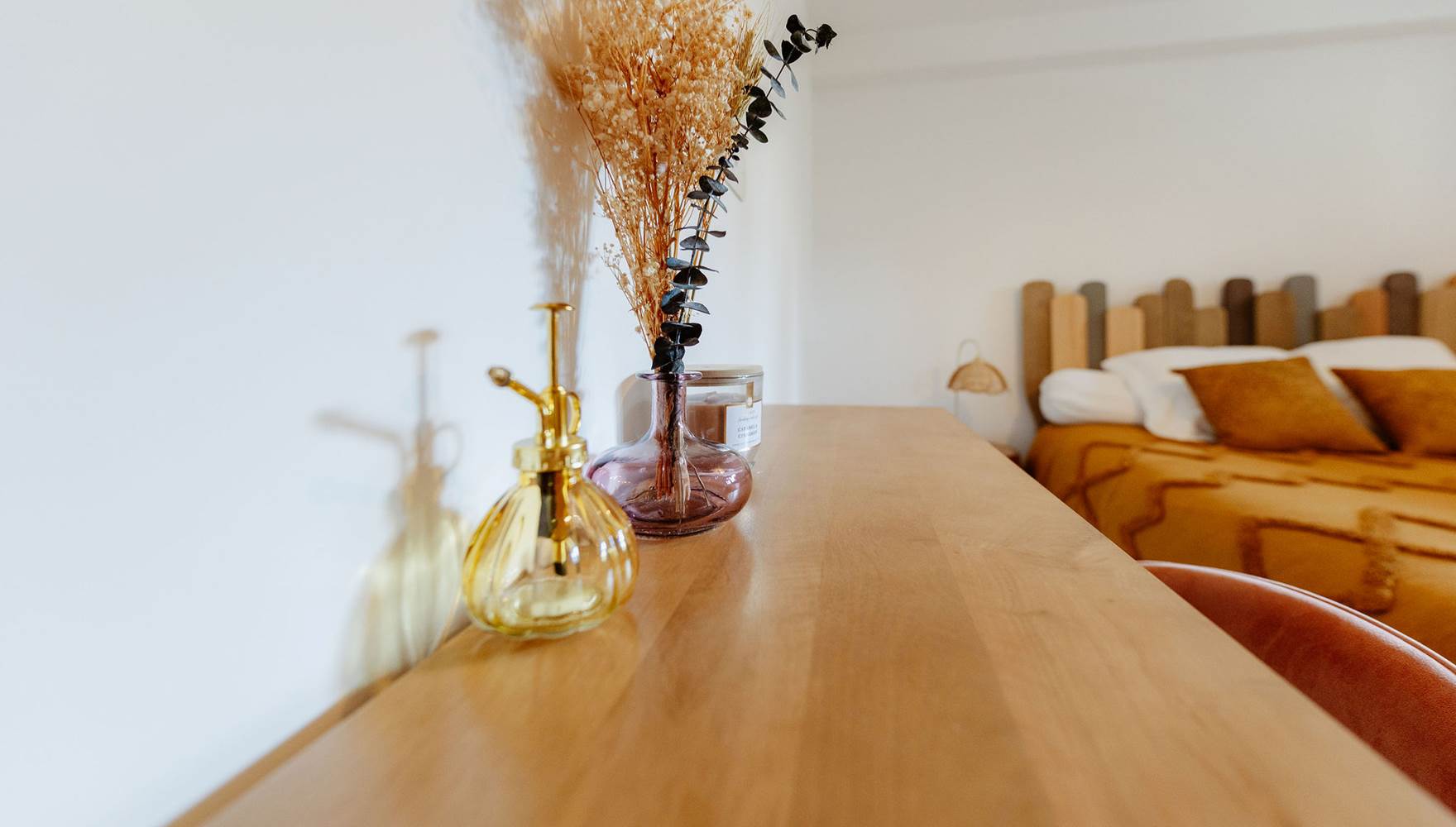 CHAMBRE YELLOW LIT DOUBLE XO 17