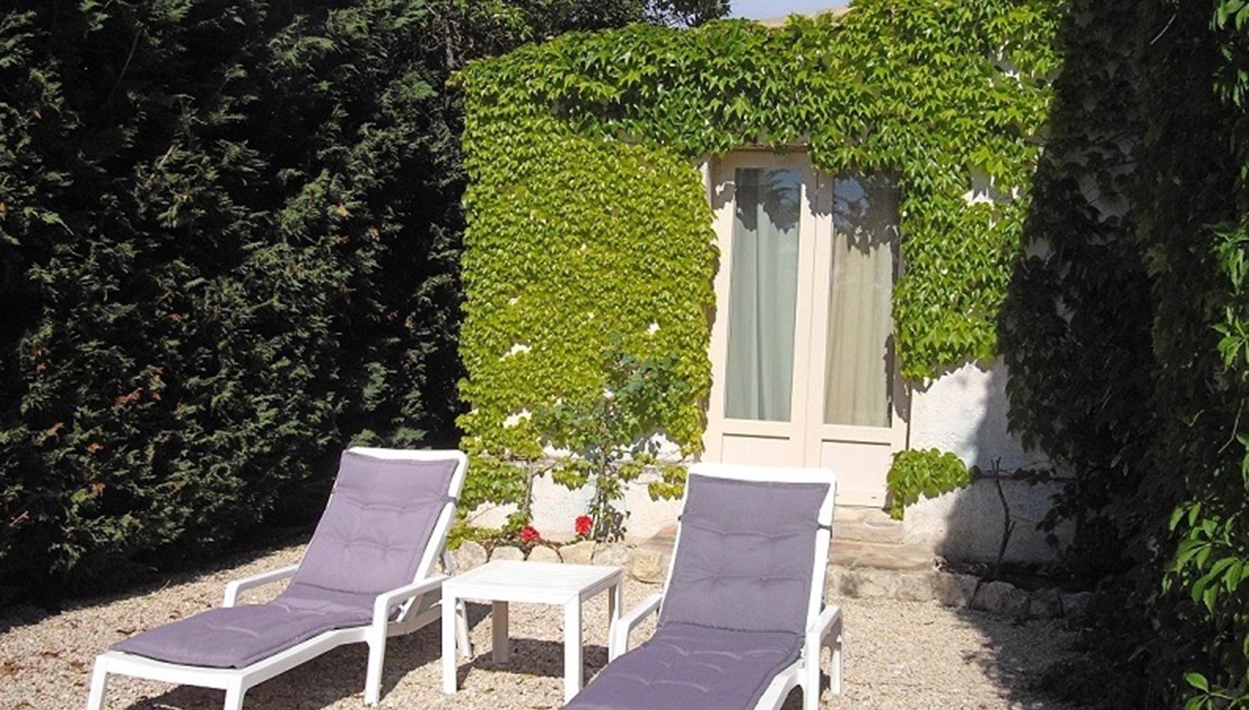 petit jardin privatif sans vis à vis