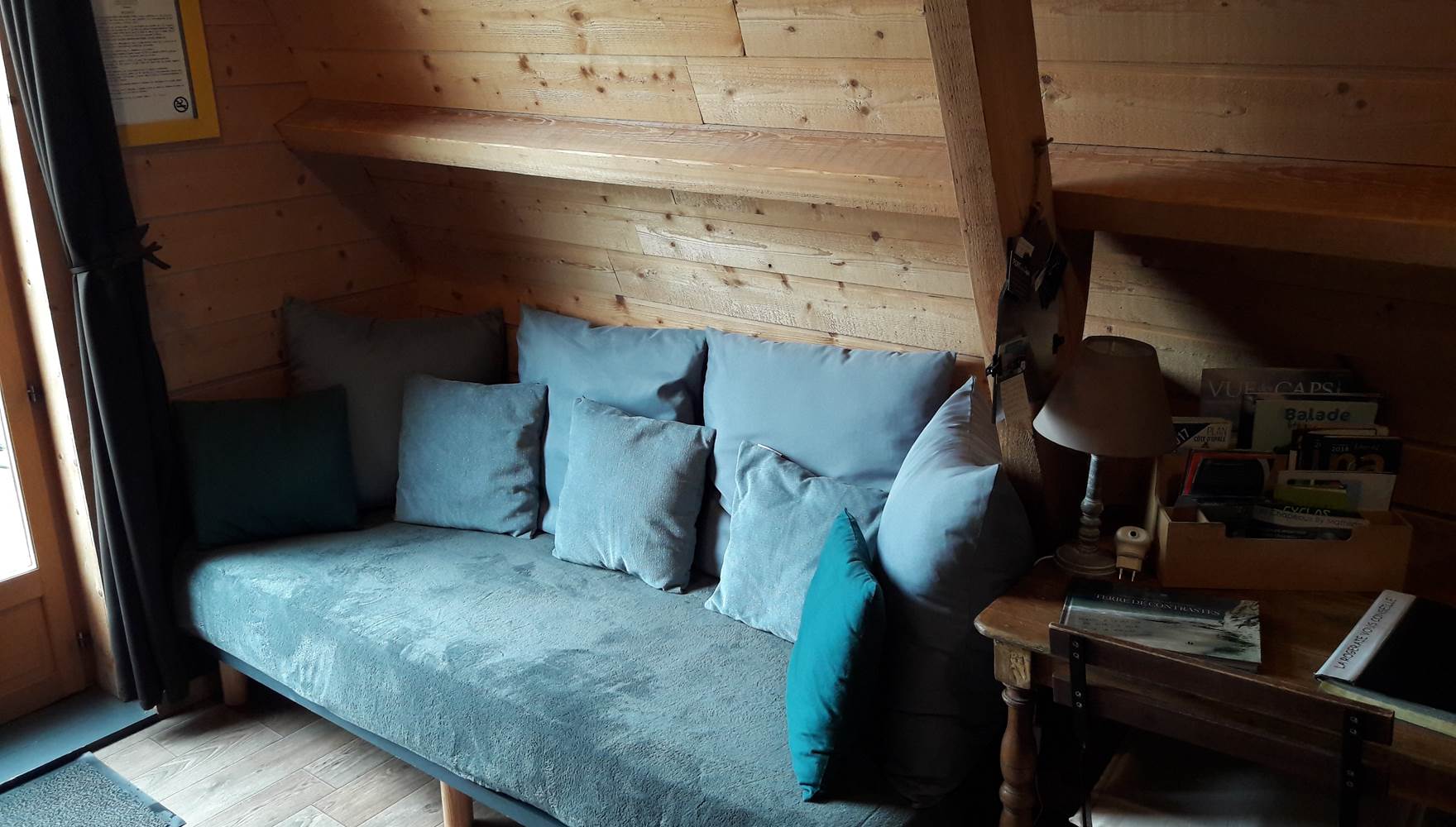 Chambre 1-Cap gris Nez coin Salon/lit d'appoint 3ème personne