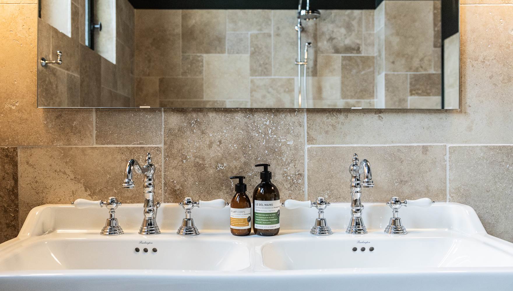 Château Sénéjac - Le Pian Médoc - Salle de bain - Suite Anglaise