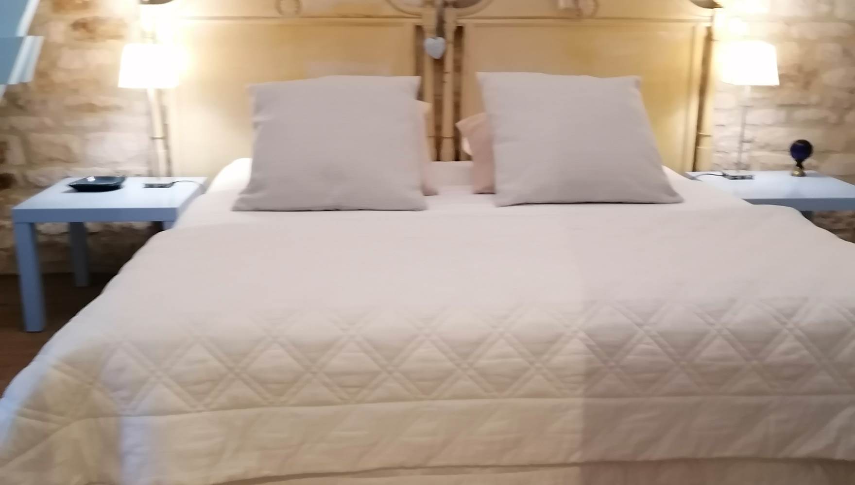 Chambre Doiuble Fée des Neiges ciel à La Malposte