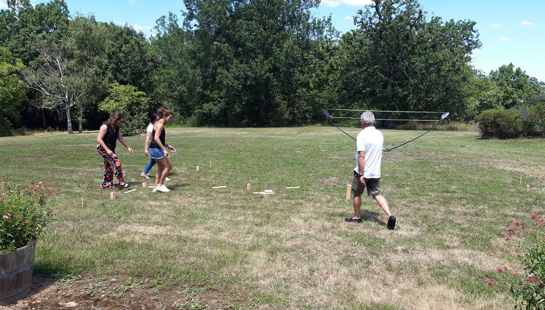 jeux d'équipe du Kubb