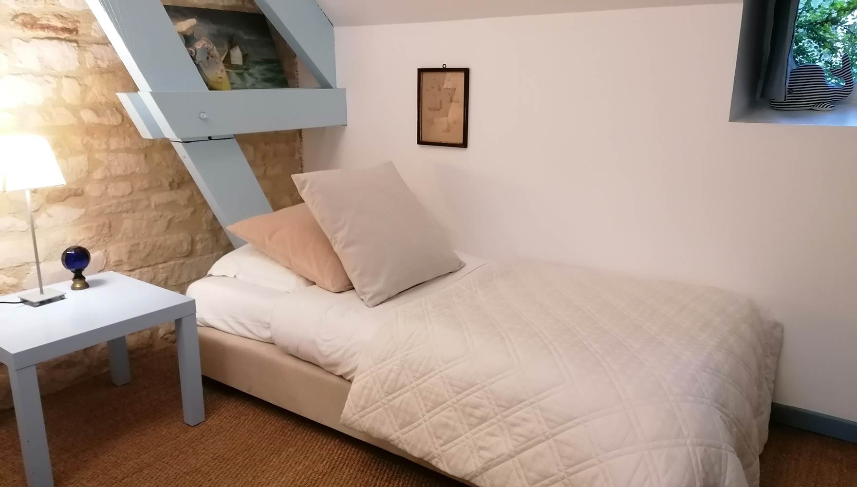 Chambre Doiuble Fée des Neiges ciel à La Malposte