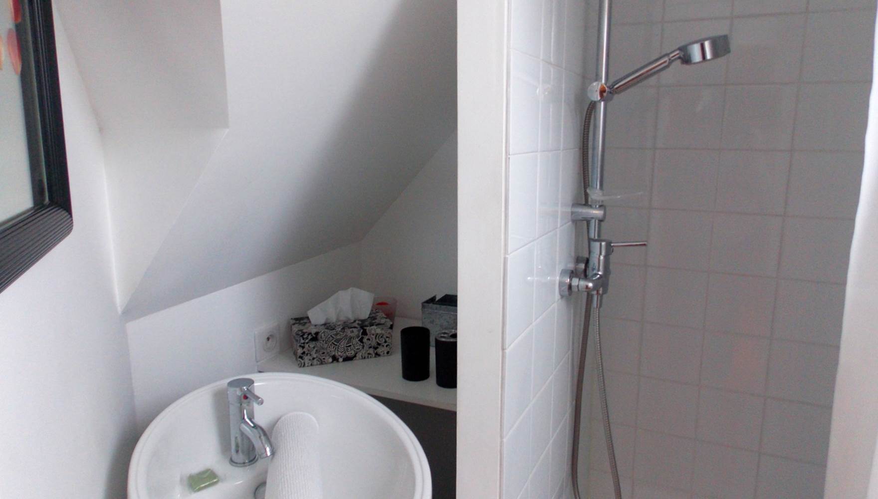 Domaine du Gué du Roi Chambre d'Hôtes Alcôve Salle d'Eau