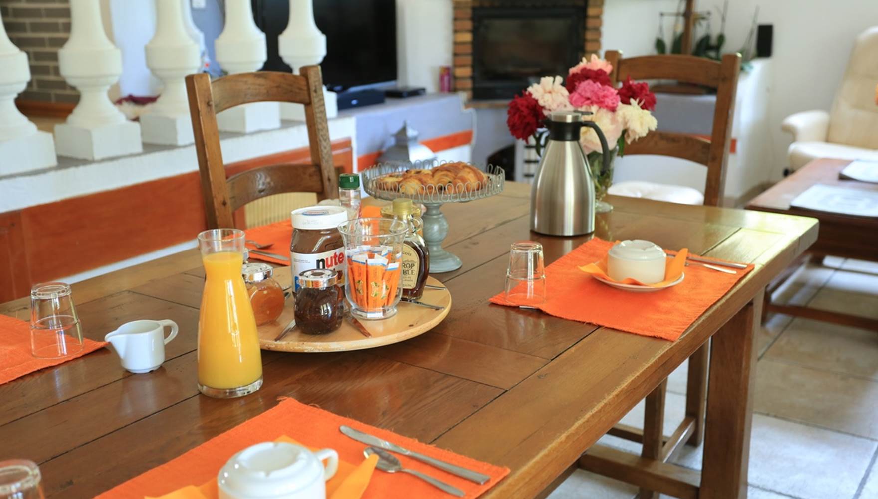 Villa Regain petit déjeuner