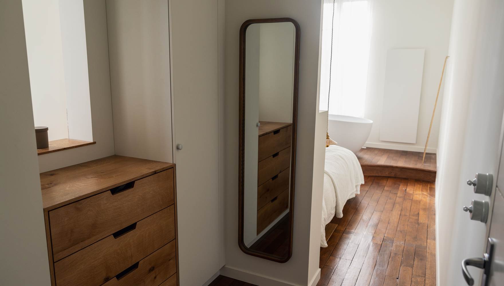 Suite parentale entrée dressing