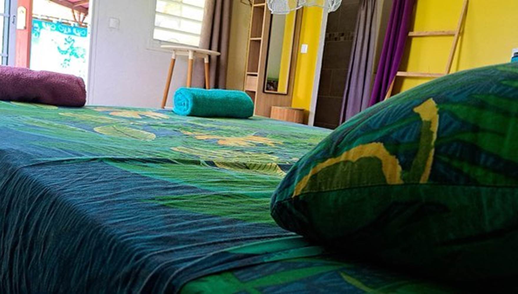 Photo Kaz Alberto fait par Al janvier 2024 vue du lit