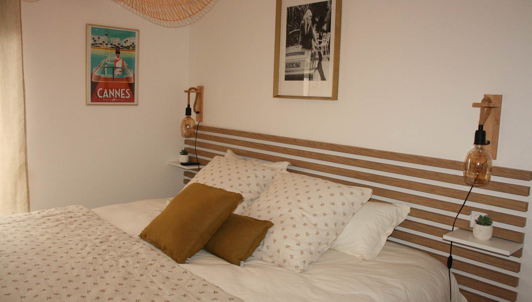 Chambre lit King size +