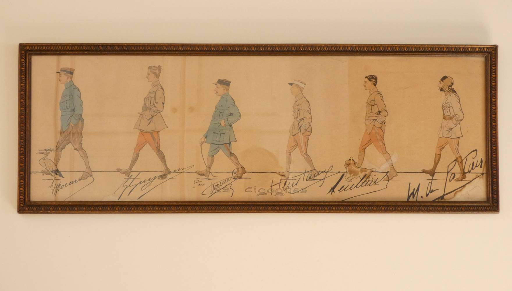 Guynemer et ses compagnons de la célèbre Escadrille des Cigognes