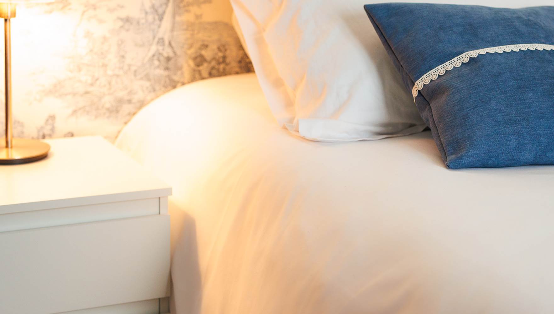 Chambre bleue V gite de charme le Quatre Feuilles proche Puy du Fou