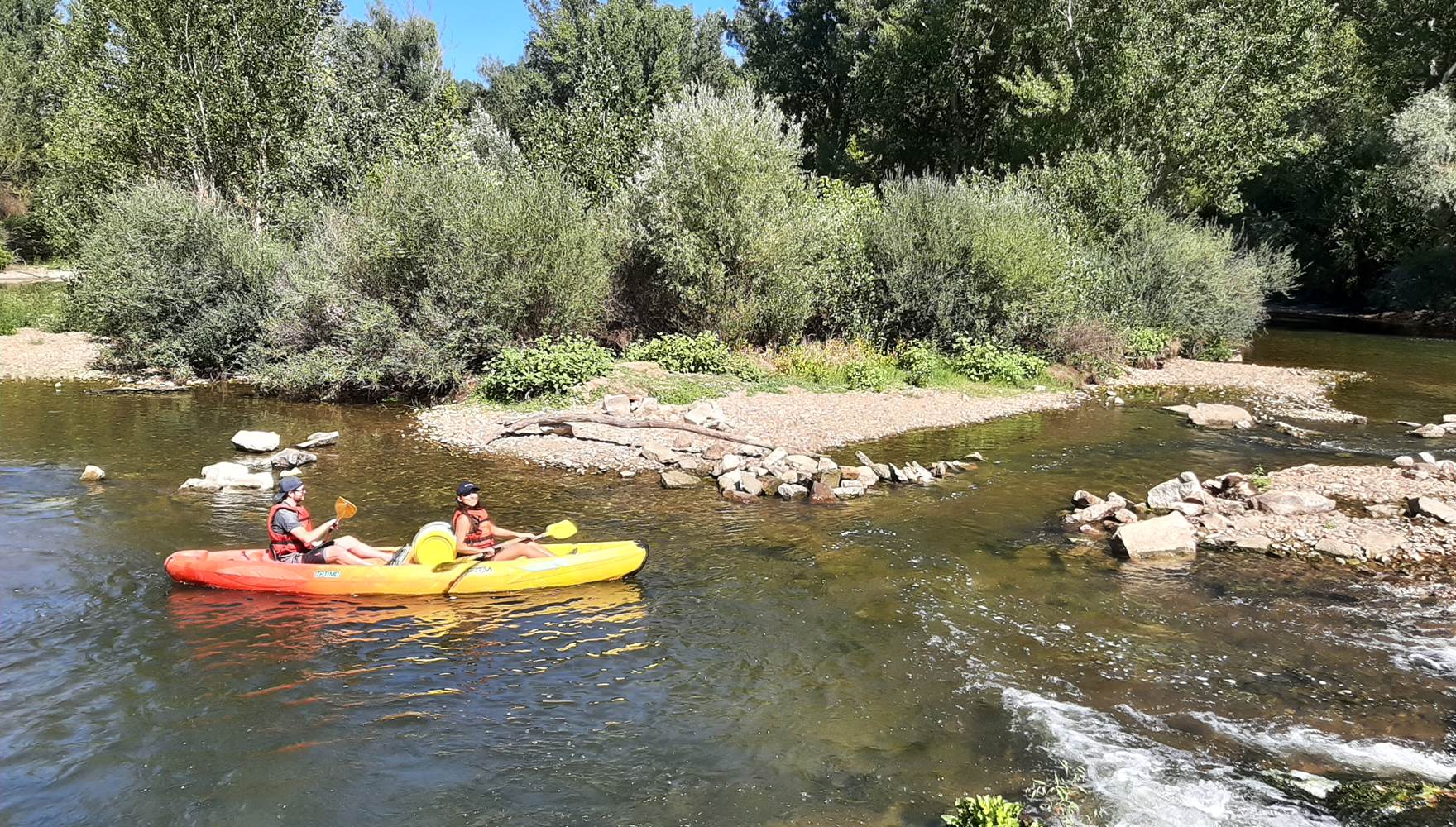 Départ canoë Lafrançaise