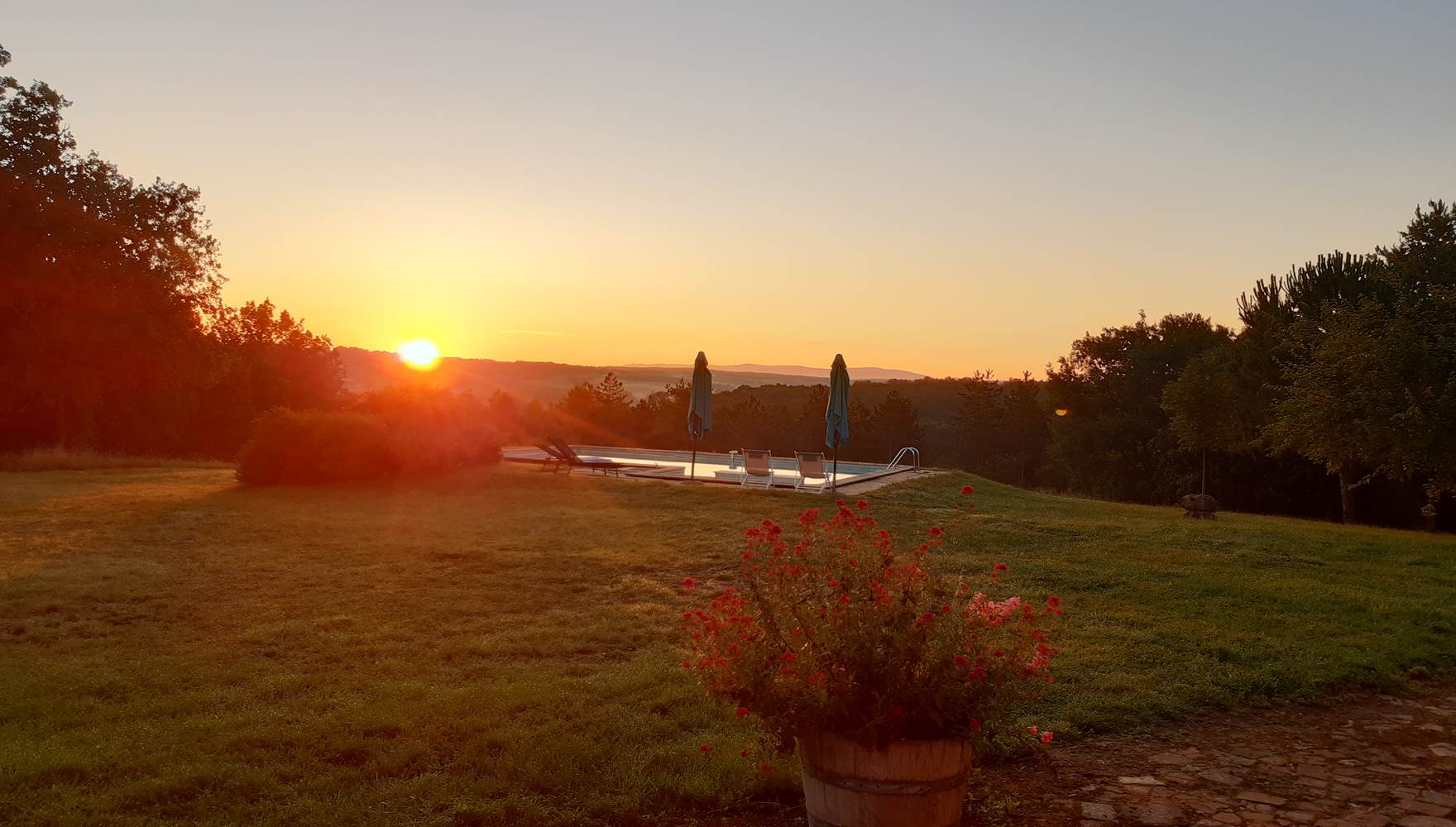 un levé de soleil digne de ce nom