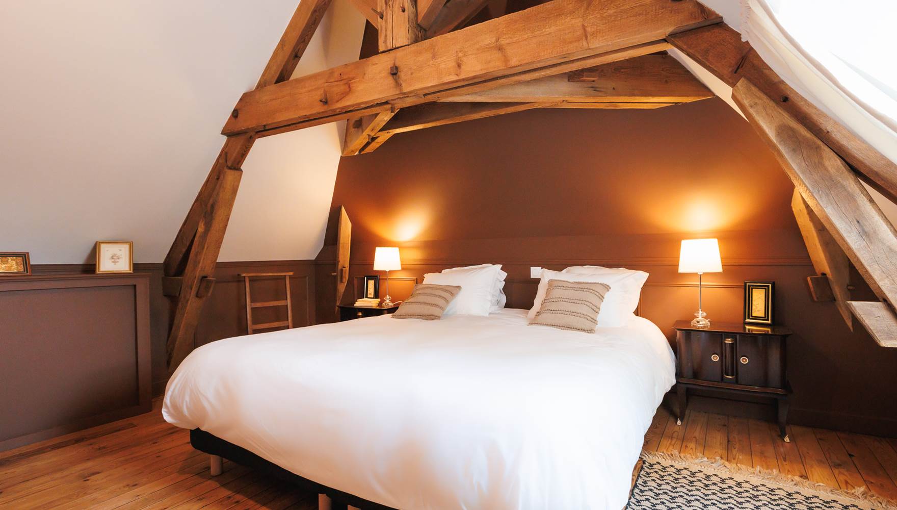 chambre chocolat gite de charme Le Quatre feuilles proche Puy du Fou