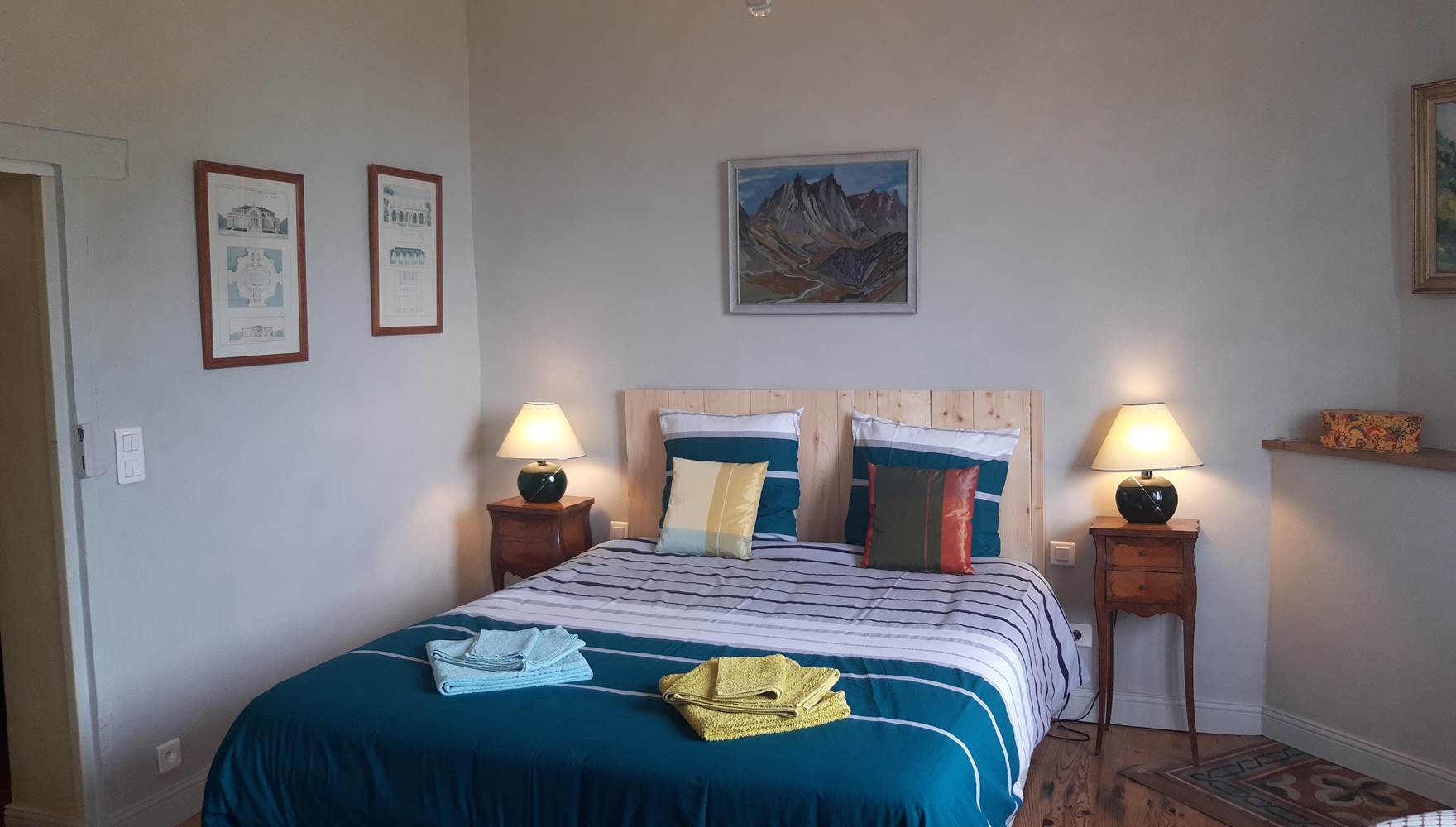 la suite du gîte du domaine de souladies proche montauban