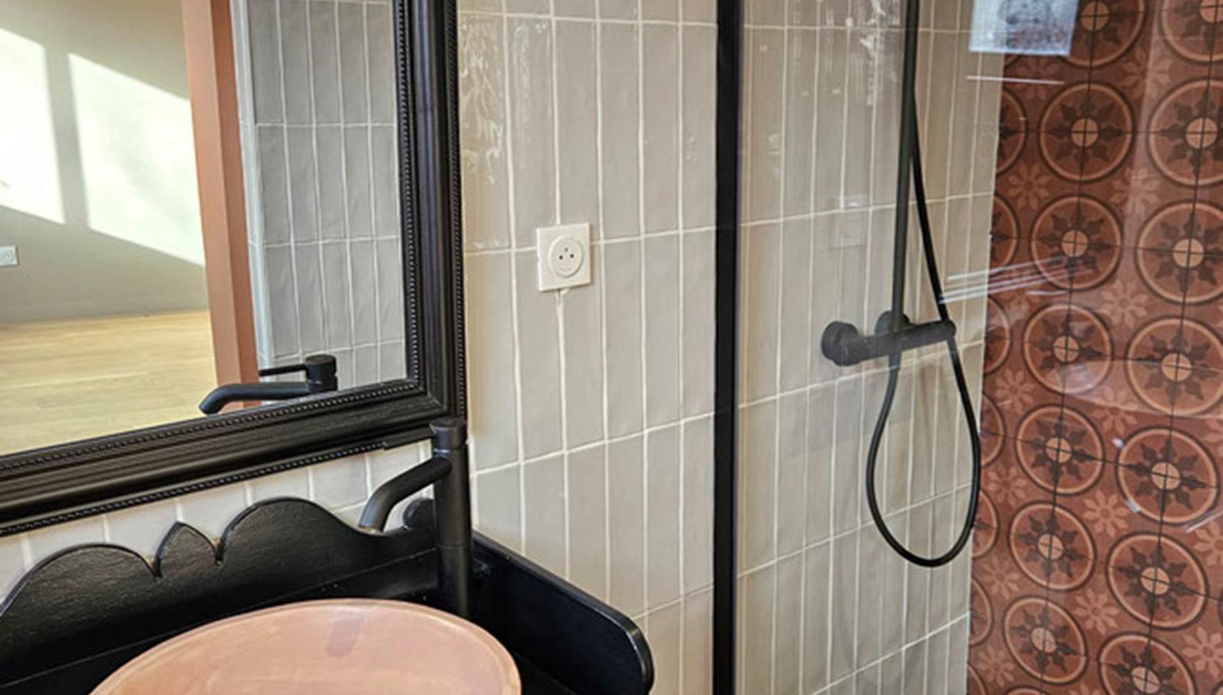 salle de bain cottage