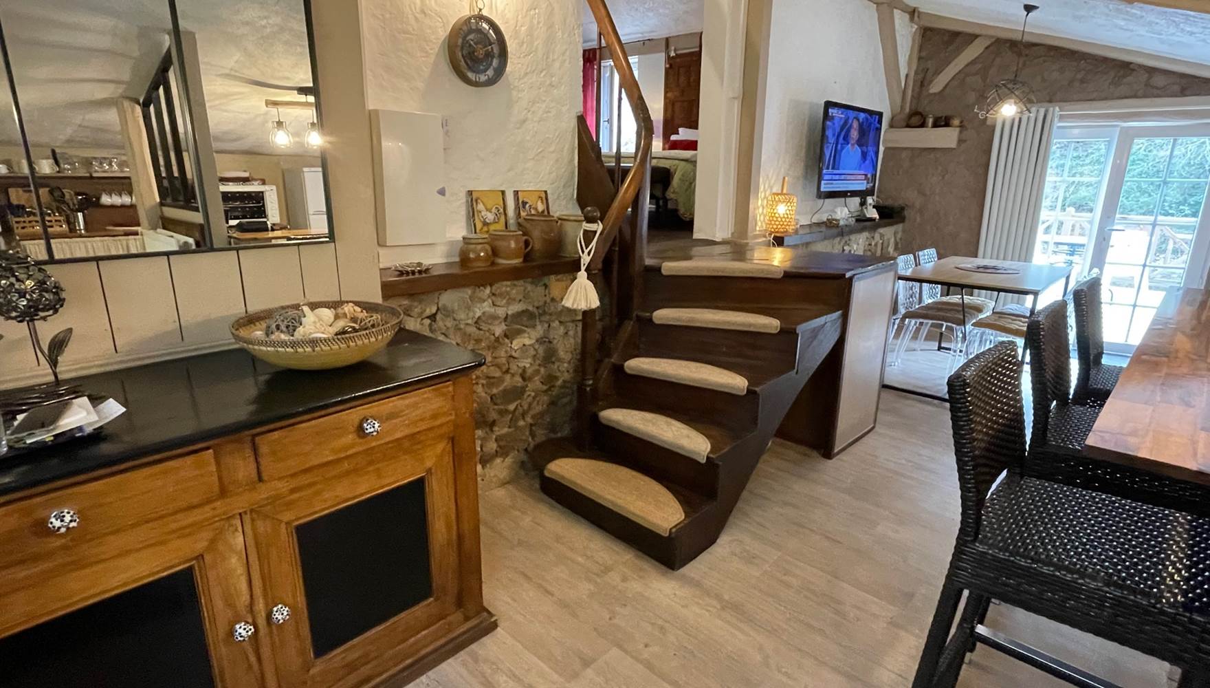 entree avec escaliers