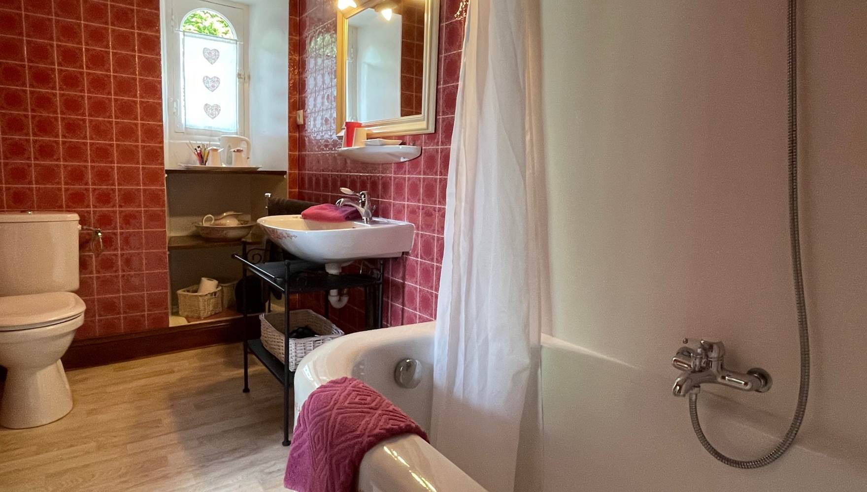 plan large salle de bian