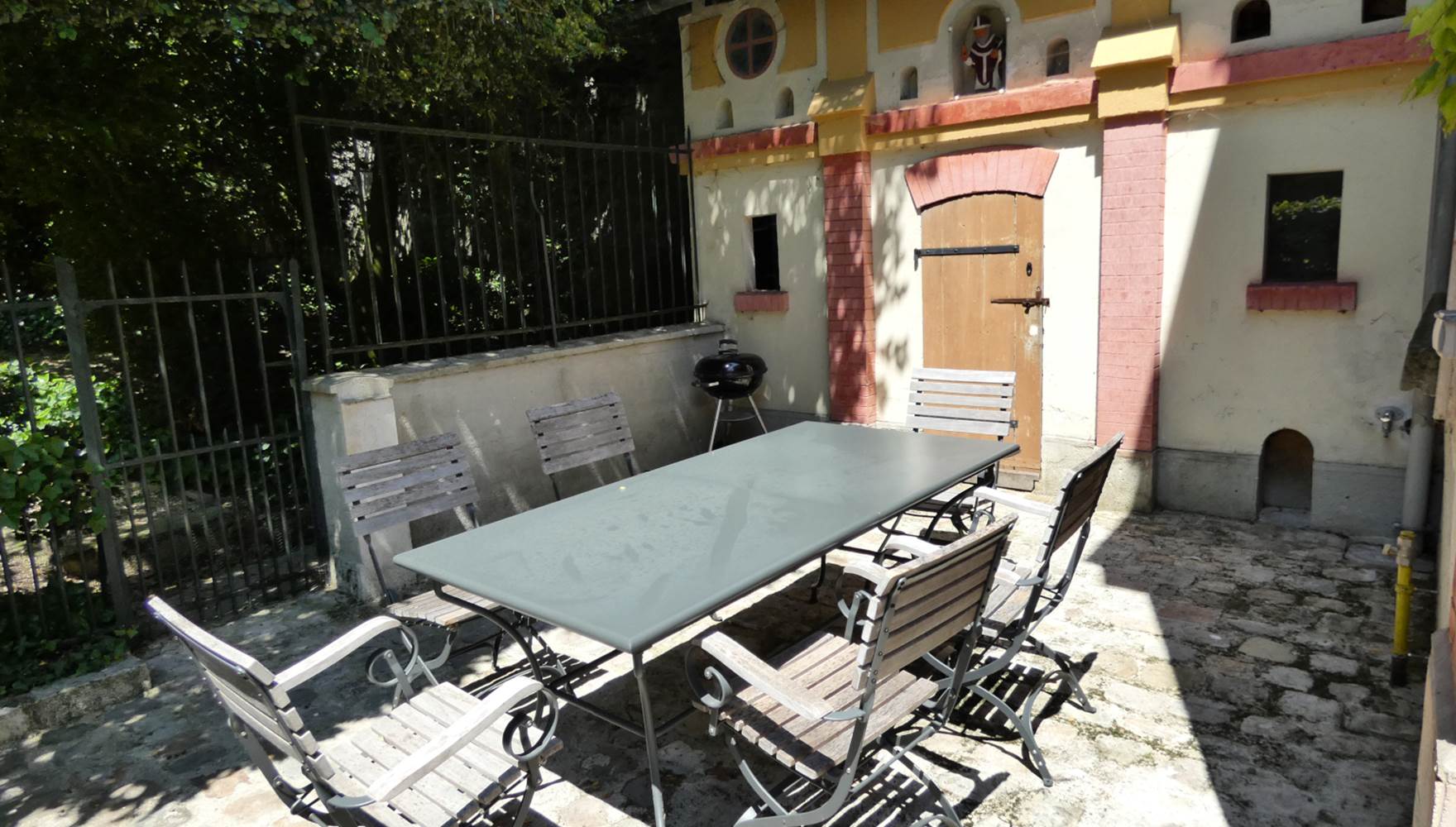 Forge - La Terrasse coté jardin