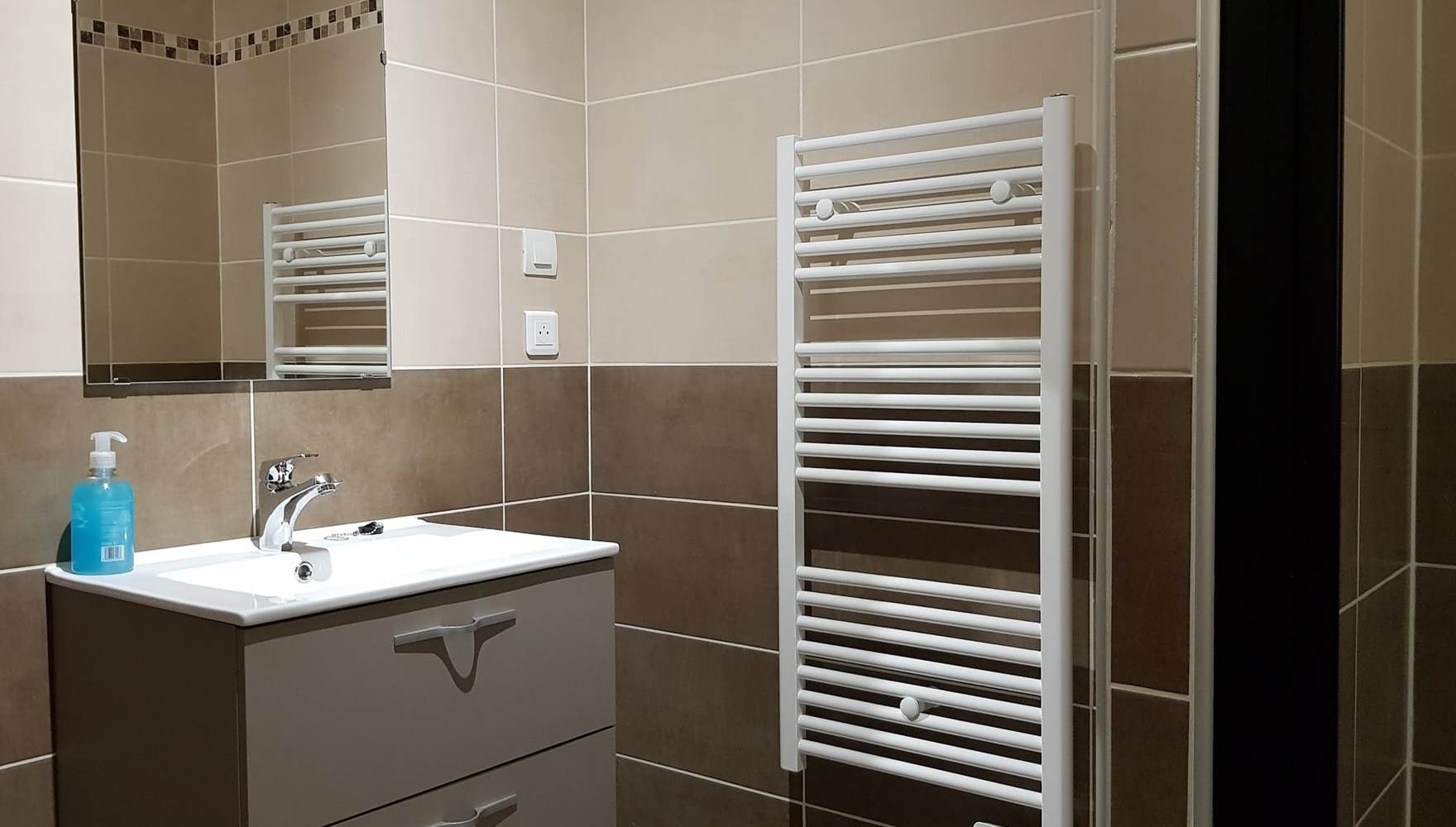 Chambre Dahlia - salle d'eau