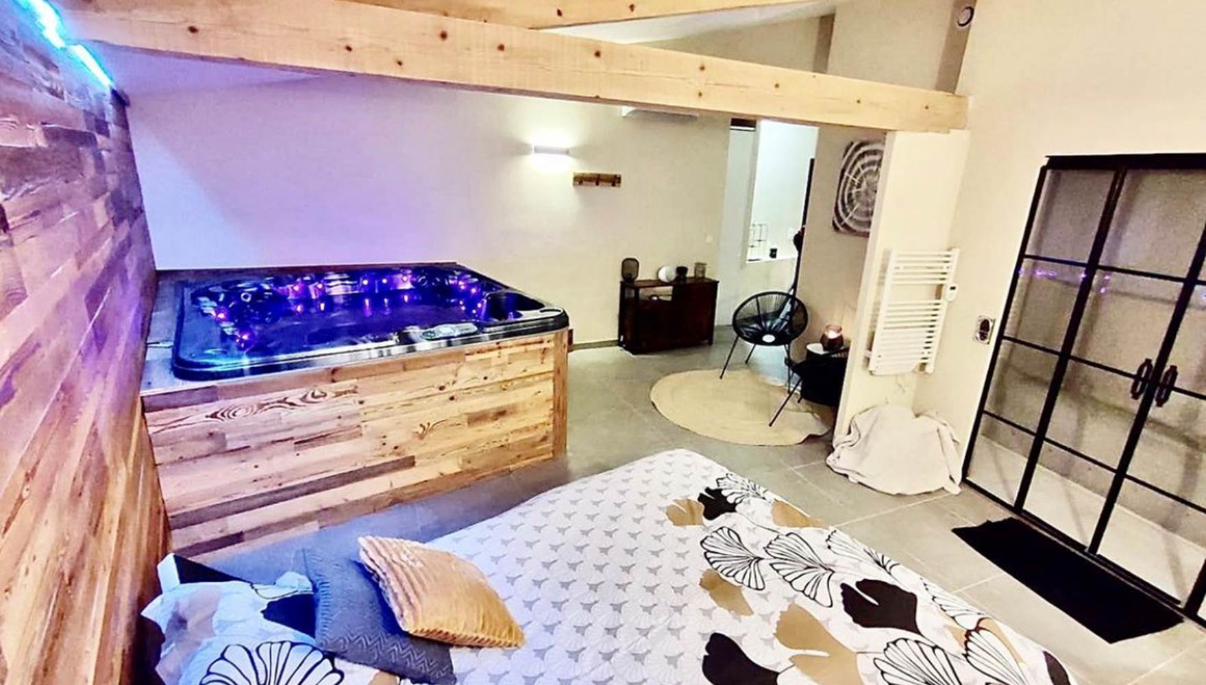 CHAMBRE, SPA ET HAMMAM