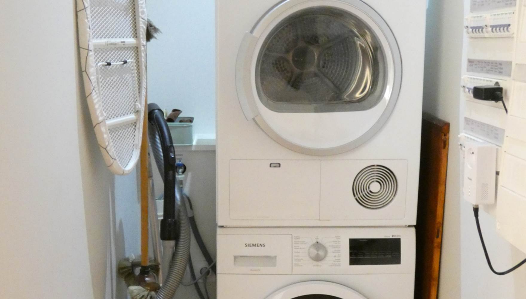 Equipement lave linge et sechoir