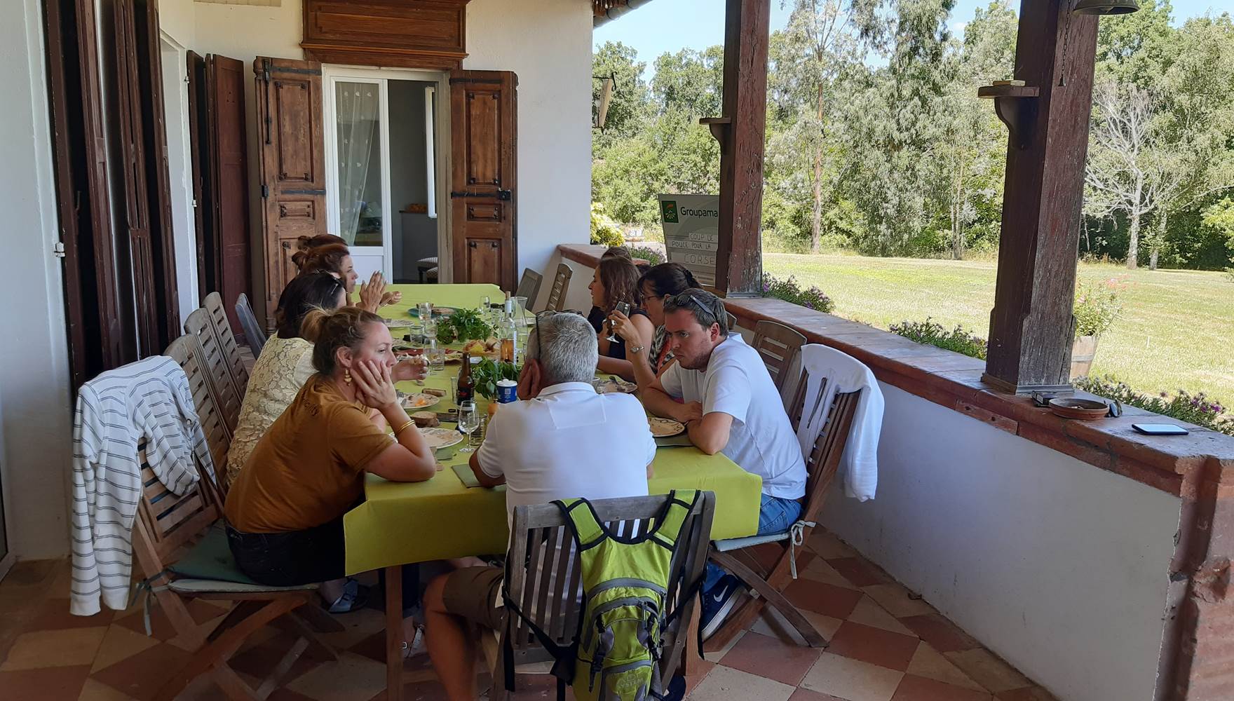 repas dans la bonne humeur