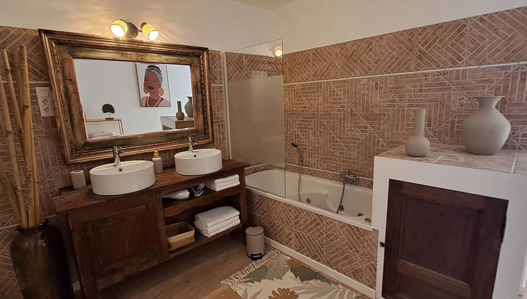 Salle de Bain Baignoire et douche