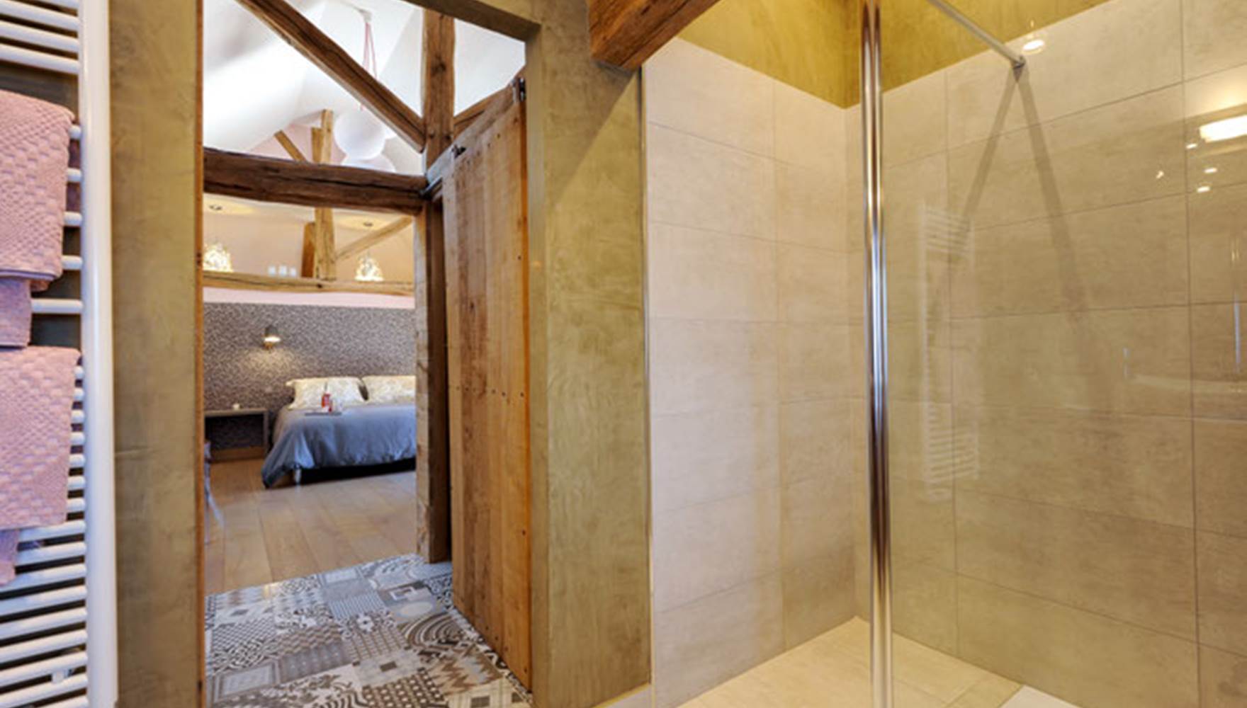 salle de douche suite