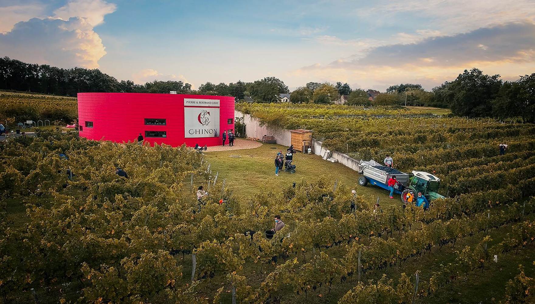 Batiment vue du ciel