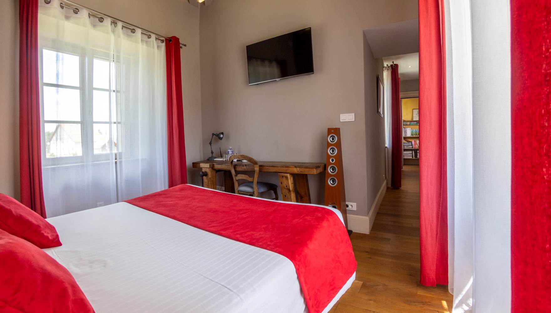 La chambre Lip, un refuge paisible