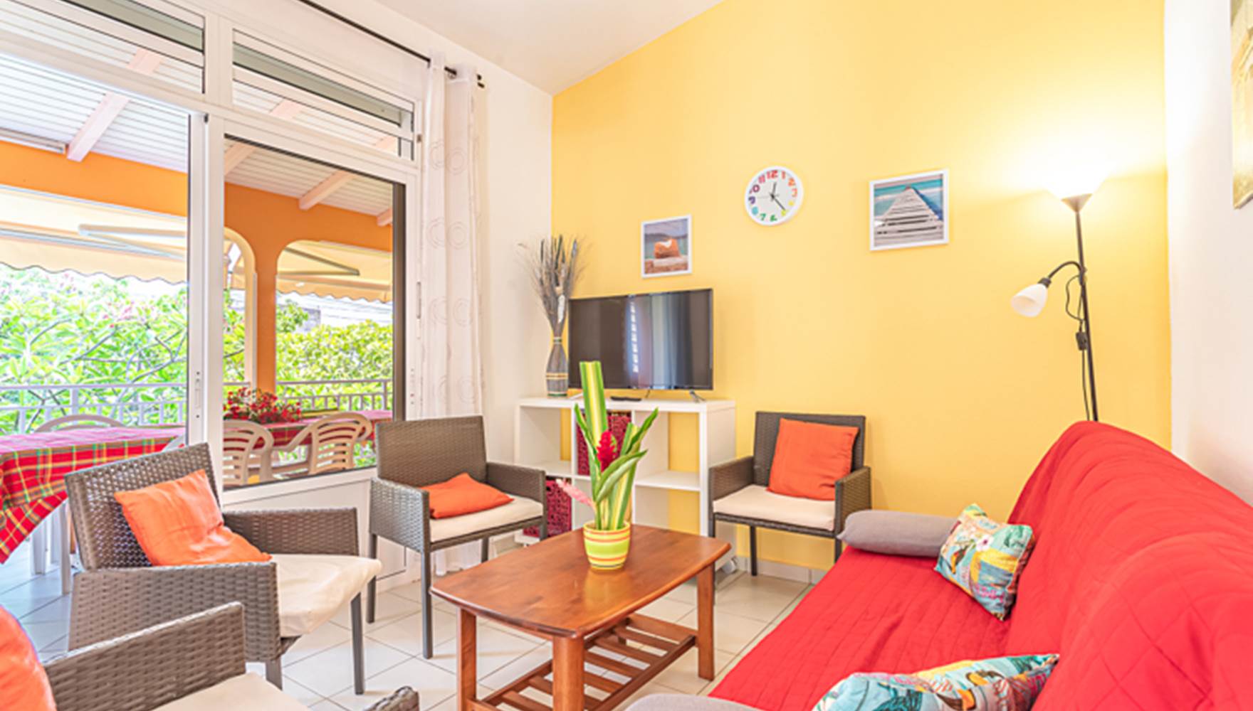 Gite Bougainvillier Deshaies Guadeloupe