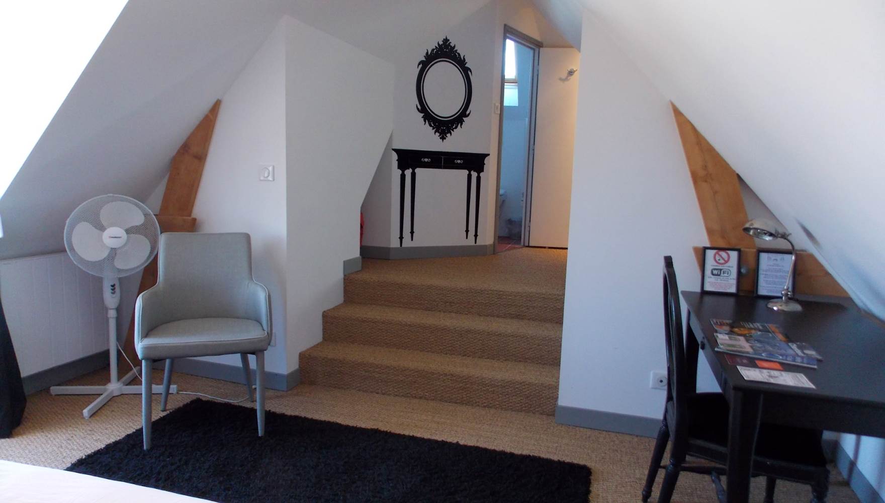 Domaine du Gué du Roi Chambres d'Hôtes Alcôve Disposition Intérieure