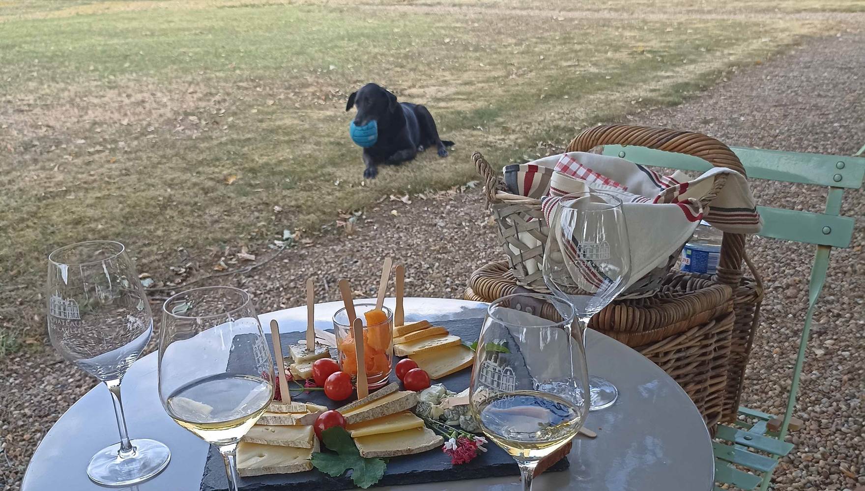 Avec vue sur le Château