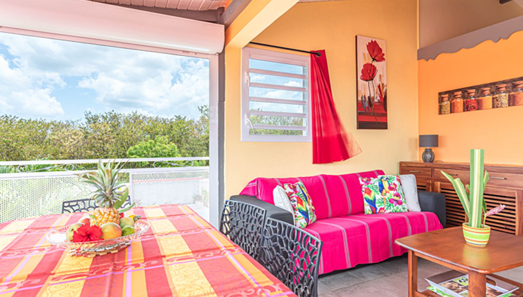 Gite Alpinia Deshaies Guadeloupe