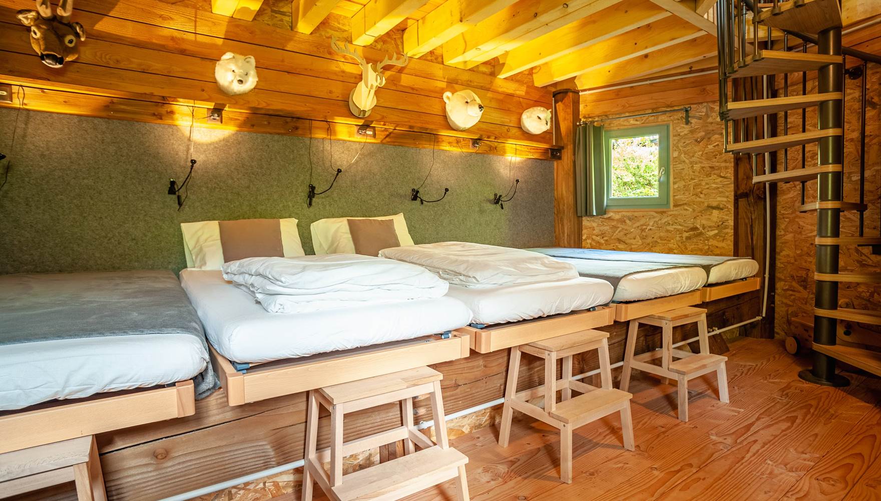 Couchage de 2 à 5 personnes