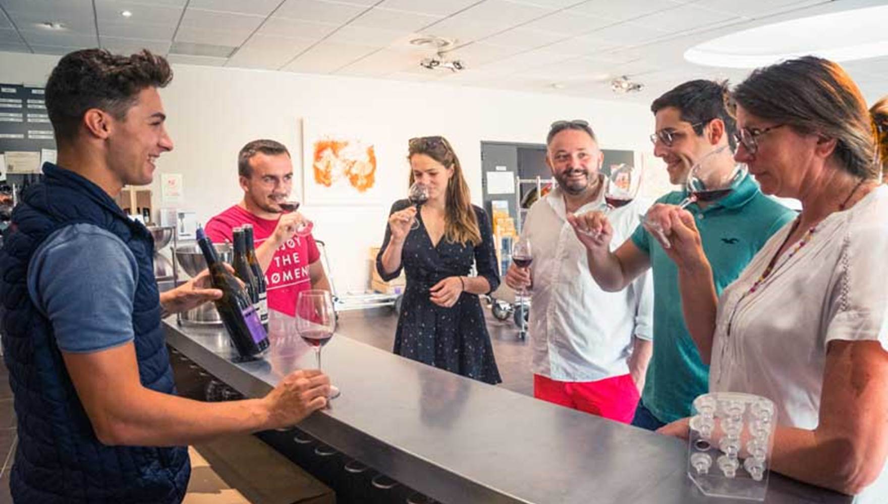 Dégustation au comptoir