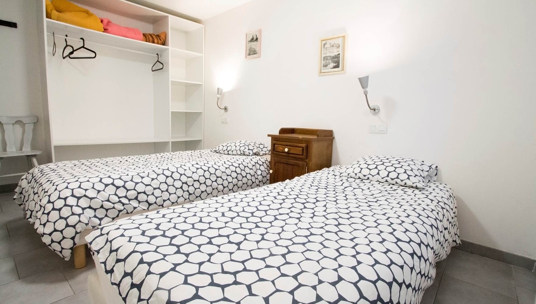 19 B gîte Chambres lits jumeaux