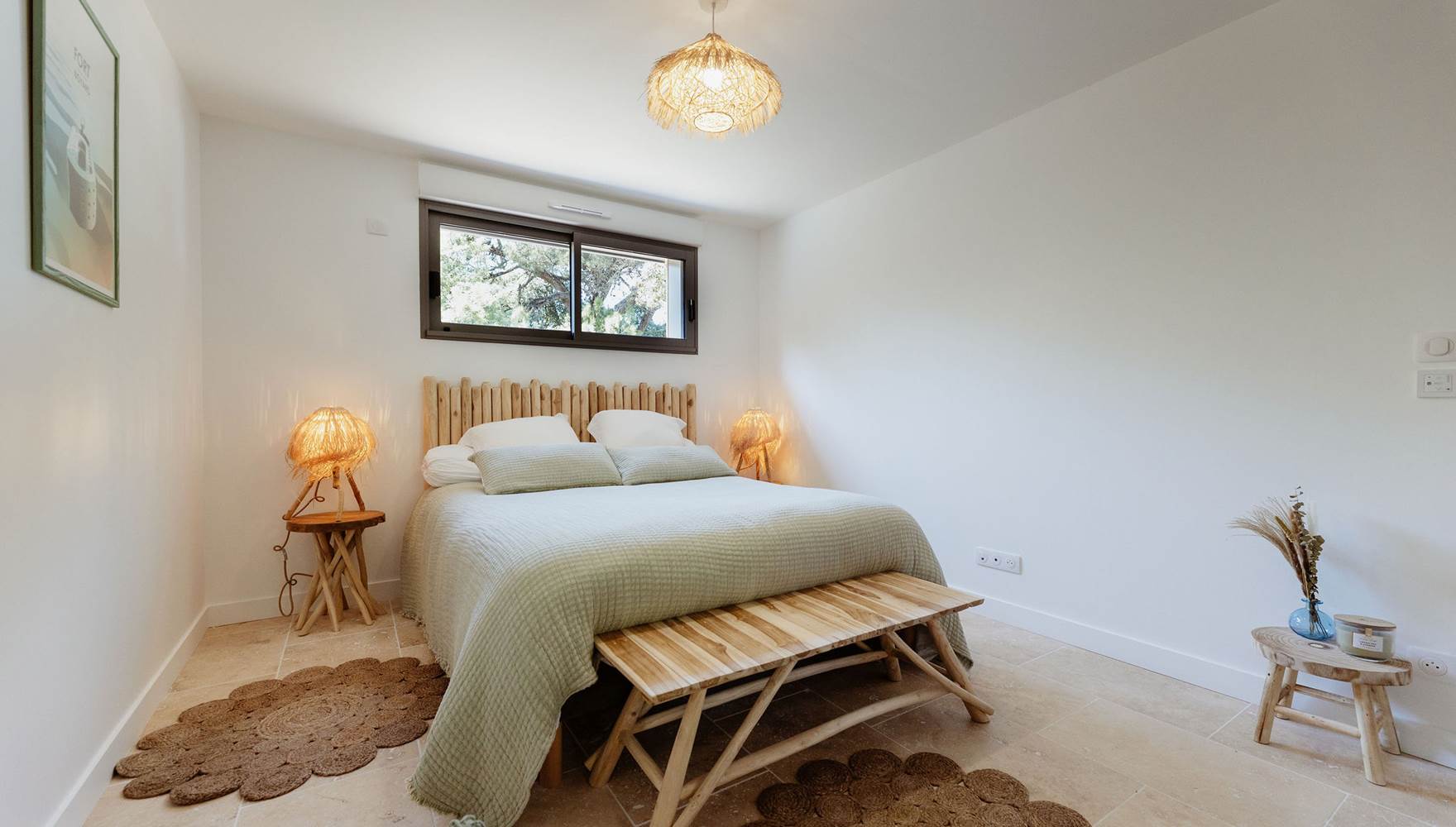 Chambre ecume lit double XO 17