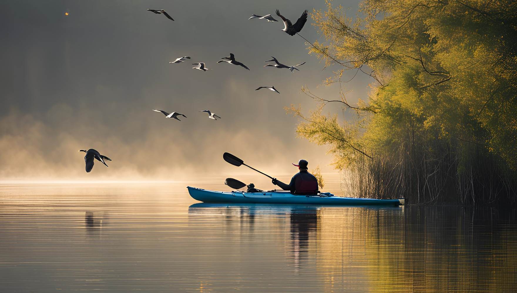 Cormorans et hérons cendrés