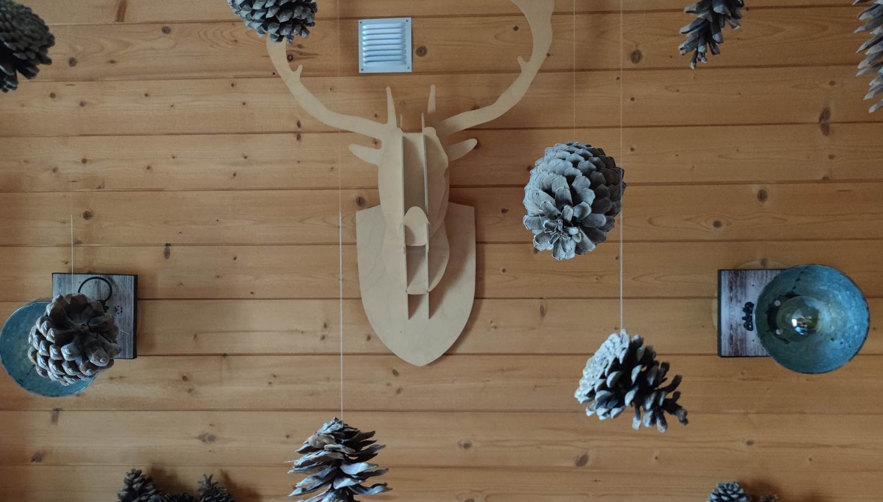 chambre forêt, lit double ou 2  lits simples