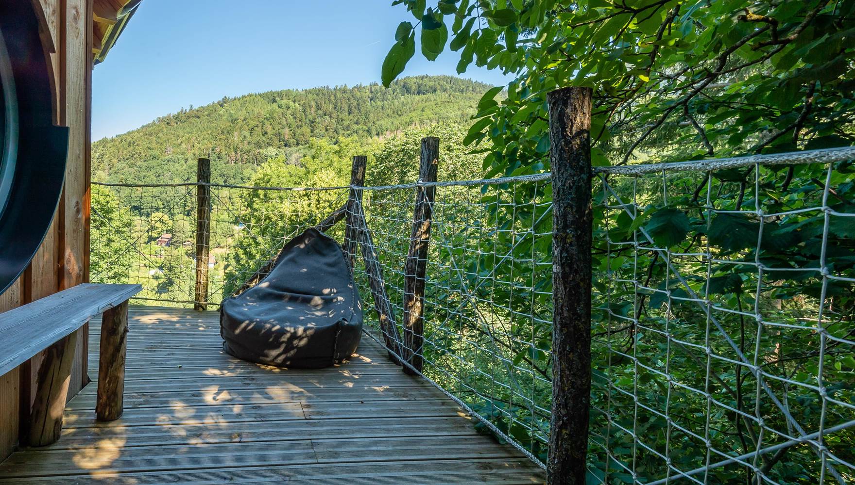 Terrasse panoramique perchée