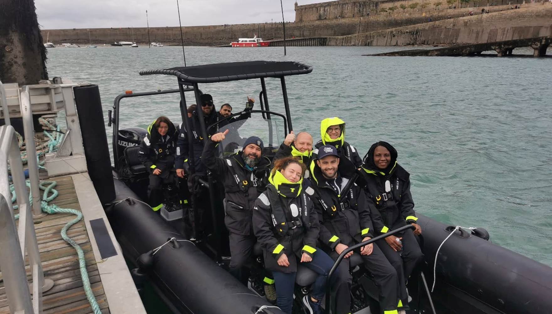 Black Max en départ de course