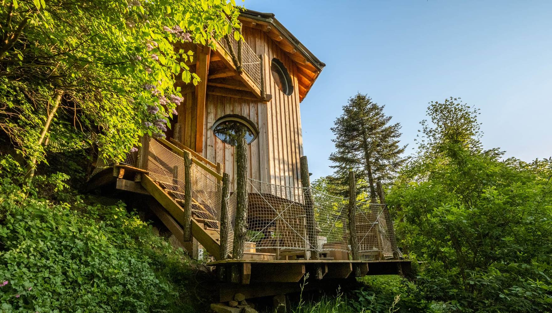 cabanes dans les arbres vosges